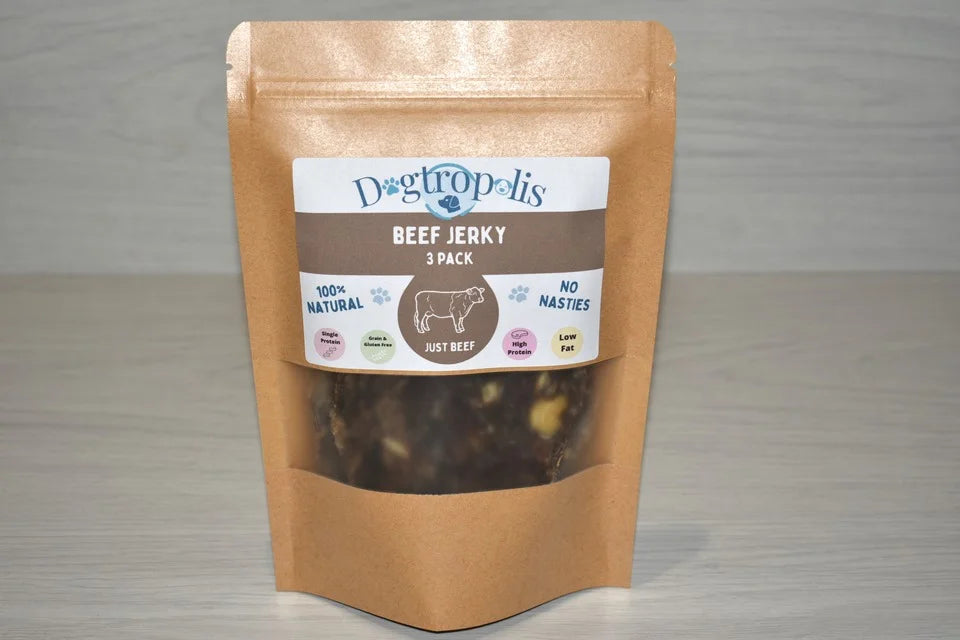 100% Beef Jerky from Dogtropolis