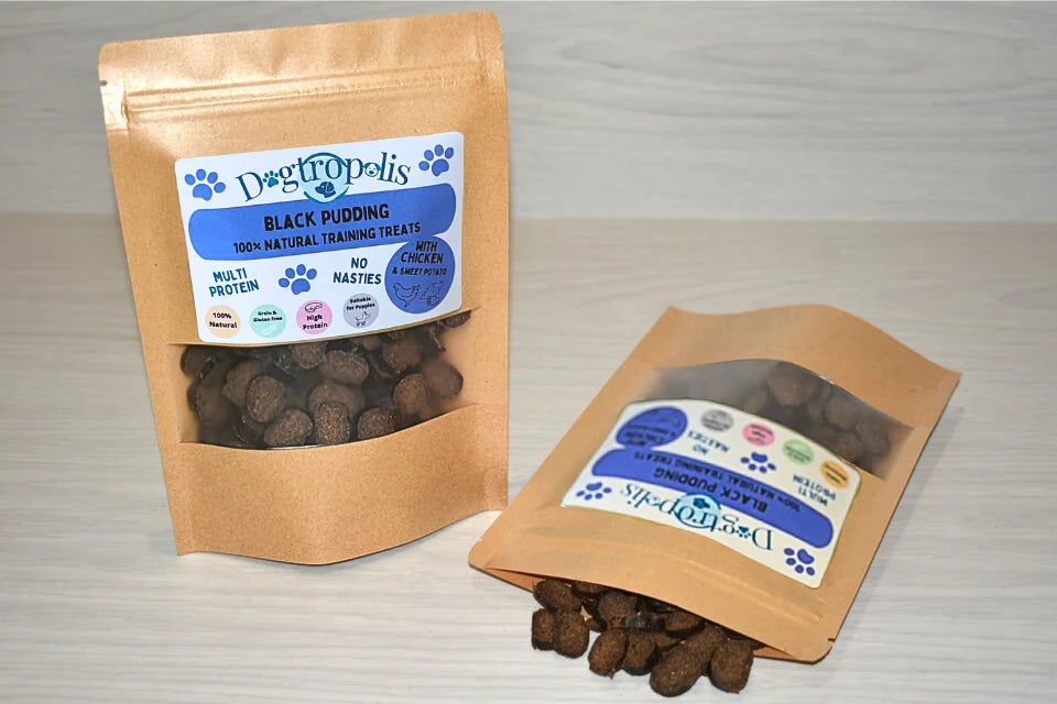 Dogtropolis 100% Natural Training Treats - Black Pudding