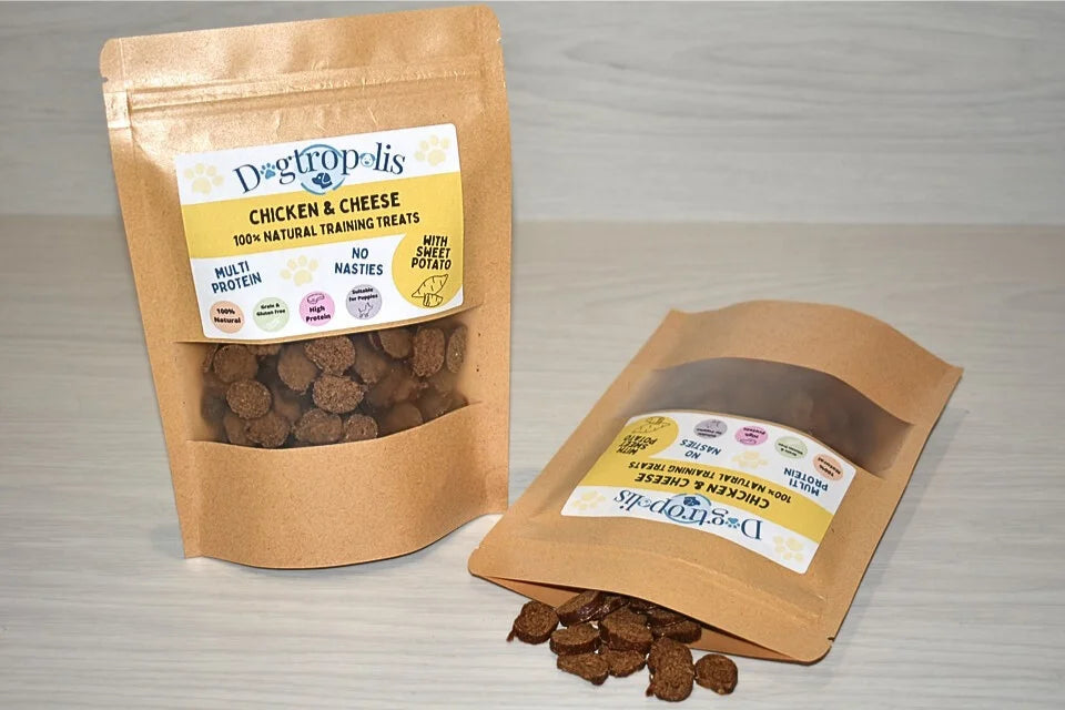 Dogtropolis 100% Natural Training Treats - Chicken & Cheese