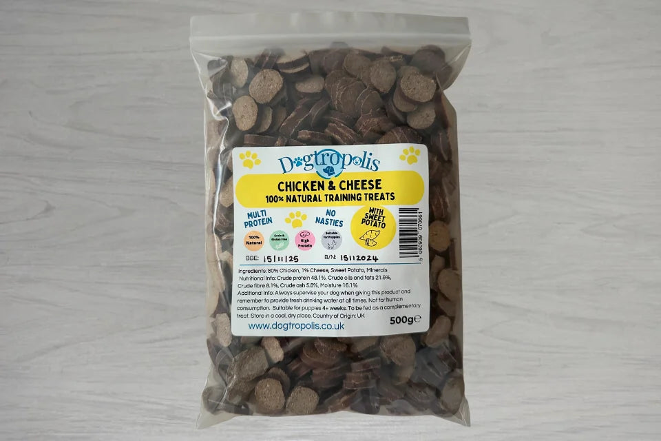 Chicken & Cheese Training Treats Bulk Pack