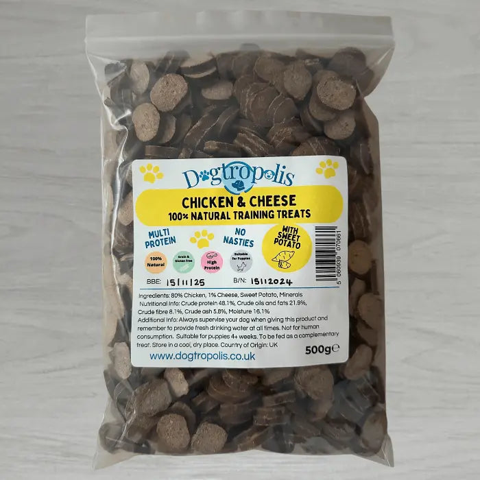 Chicken & Cheese Training Treats Bulk Pack