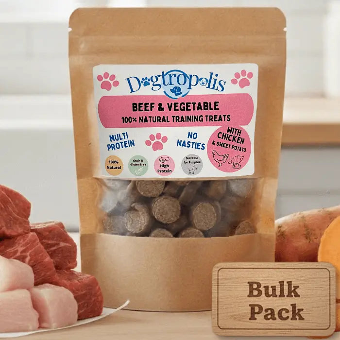 Dogtropolis Beef & Veg Training Treats Bulk Pack