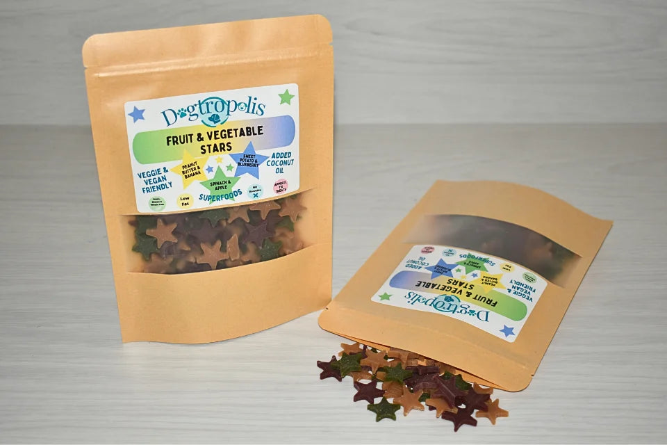 Fruit & Vegetable Star Treats for Dogs