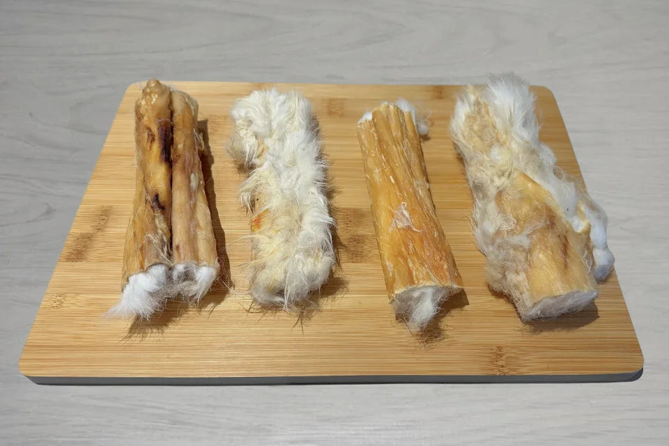 Rabbit Skins With Hair for Dogs