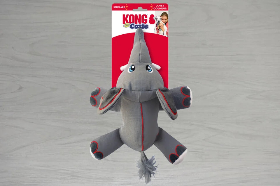 KONG Cozie Ultra Dog Toys - Ella Elephant