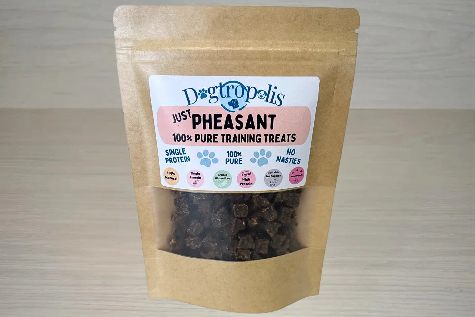 100% Pure Pheasant Training Treats from Dogtropolis