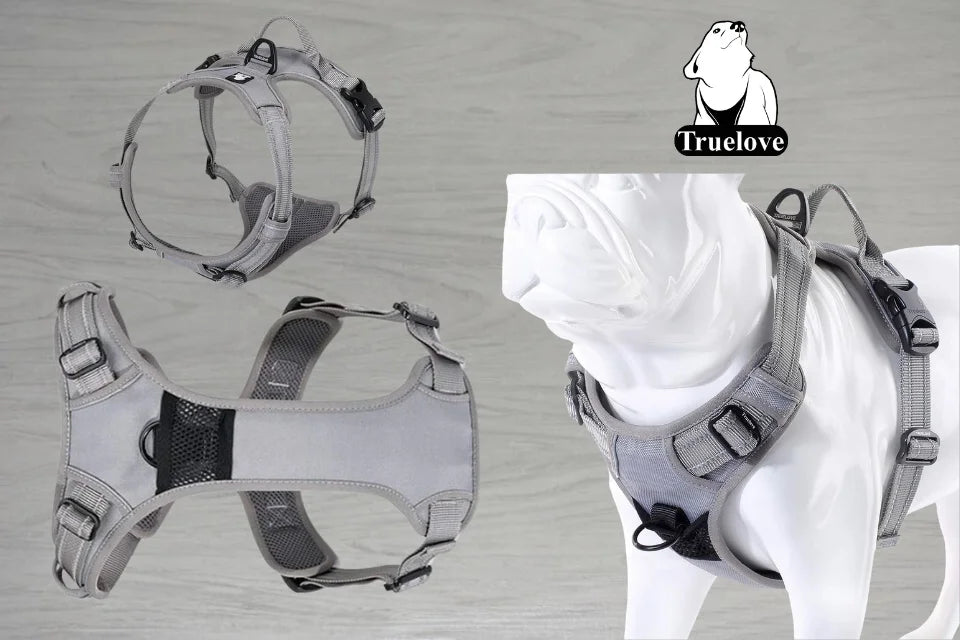 Truelove No Pull Harness - Grey