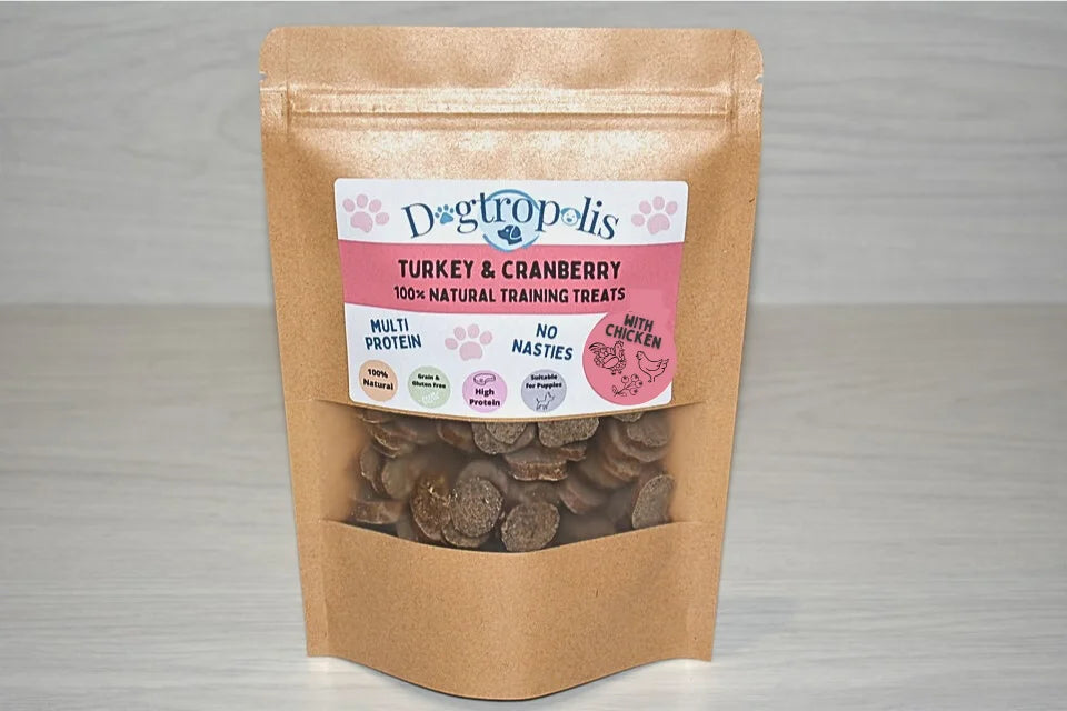 Turkey & Cranberry Training Treats for Dogs