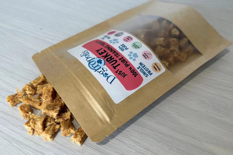 100% Pure Just Turkey Training Treats for Dogs