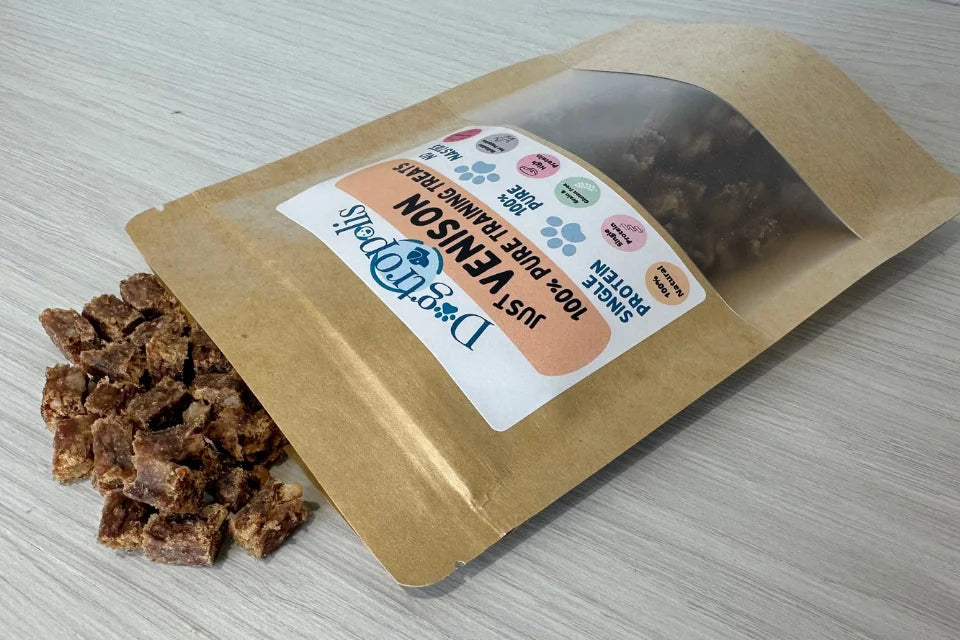 100% Pure Just Venison Training Treats for Dogs
