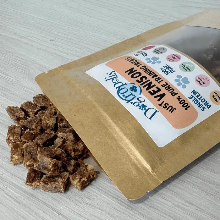 100% Pure Venison Training Treats