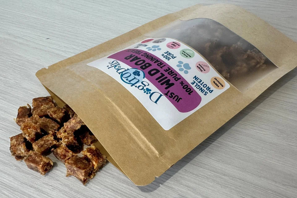100% Pure Just Wild Boar Training Treats for Dogs