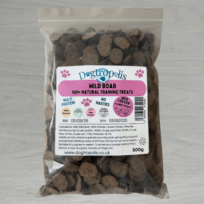 Wild Boar Training Treats Bulk Pack