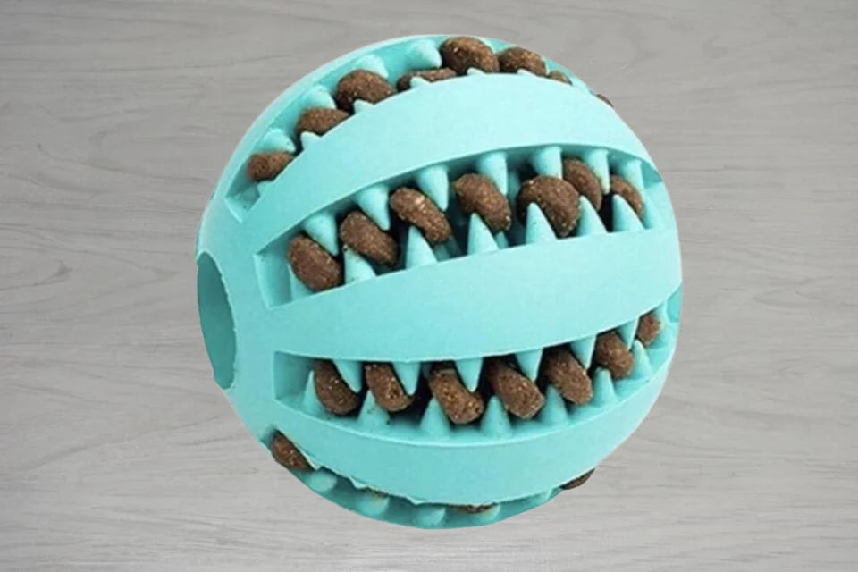 Dog Treat Ball Dispenser Toy 7cm