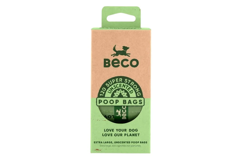 Beco Large Poop Bags  - Unscented 120's
