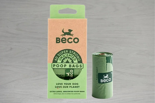 Beco Dog Poop Bags (Unscented) 60pk