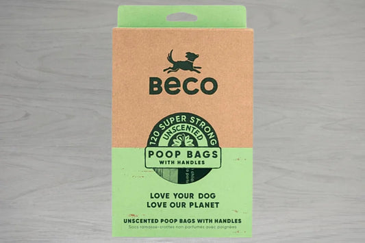 Beco Large Poop Bags - Handles 120 Pack