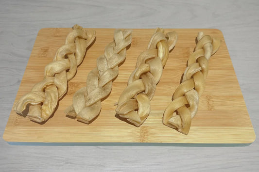 Braided Beef Skin  - 15cm