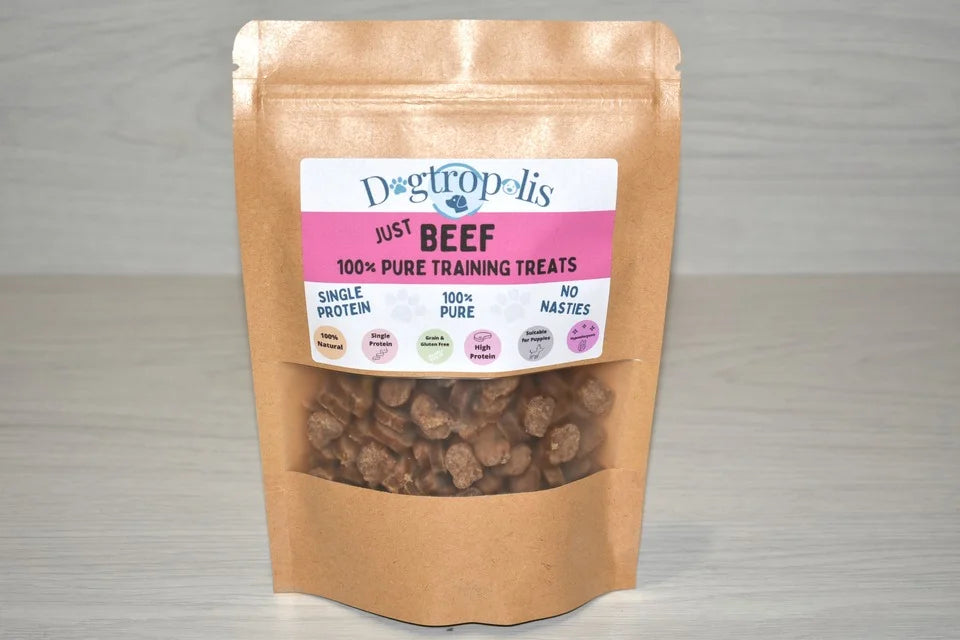 100% Pure Just Beef Training Treats for Dogs