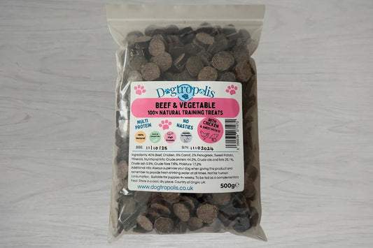 Beef & Veg Training Treats Bulk Pack
