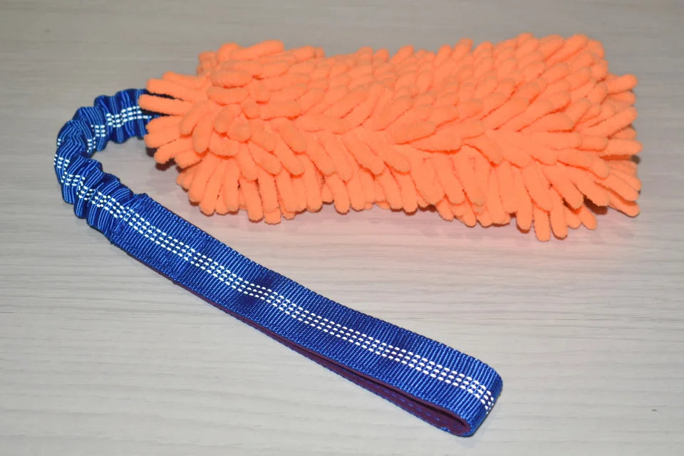 Bungee Chaser Tug Toy - Blue/Orange - Short