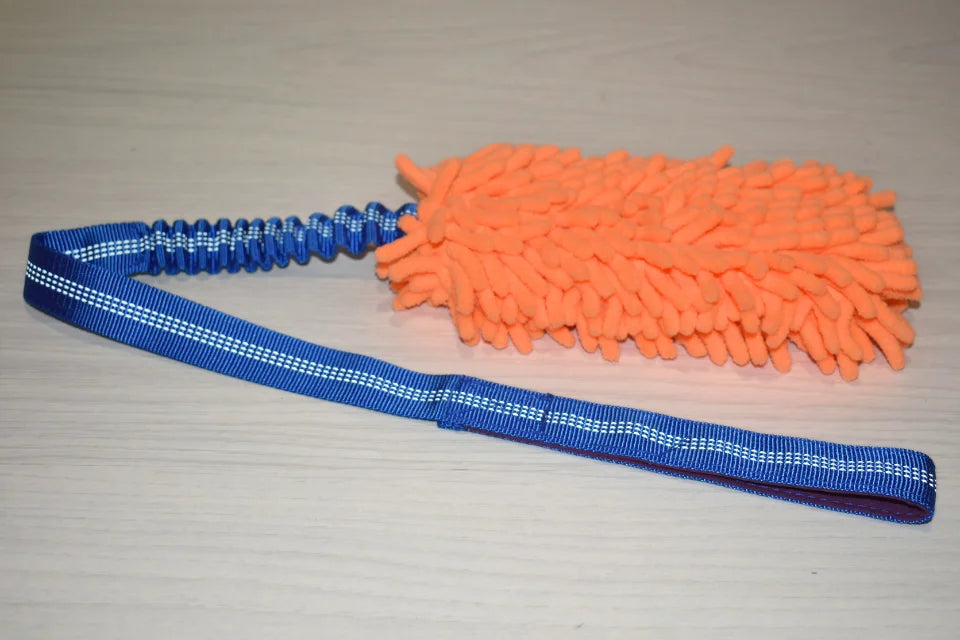 Bungee Chaser Tug Toy - Blue/Orange - Long