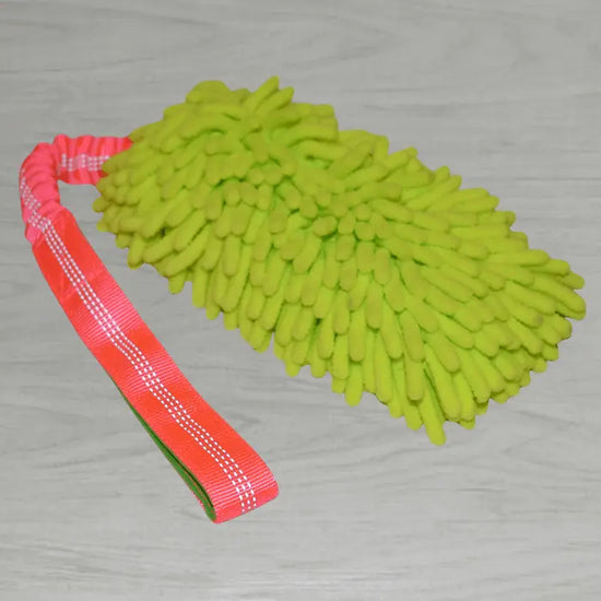 Bungee Chaser Tug Toy - Pink/Green | Short