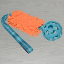 Bungee Chaser Tug Toy with MOP Fabric & Ball