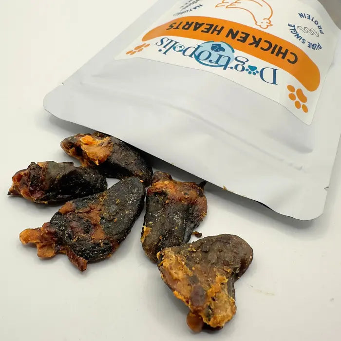 Chicken Hearts for Dogs