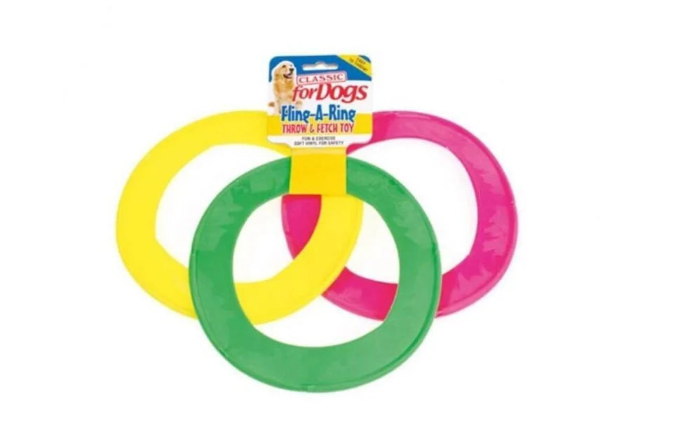 Classic Fling A Ring Dog Toy