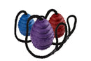 Classic Rubber Oval Rope Dog Toy