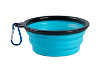 Collapsible Travel Bowl for Dogs - Aqua