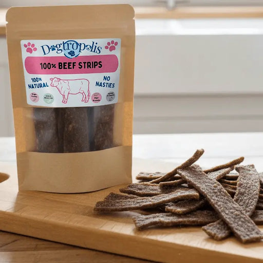 Dogtropolis Beef Strips for Dogs