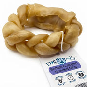 Dogtropolis Buffalo Collagen Braided Rings