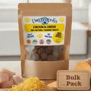 Dogtropolis Chicken & Cheese Training Treats Bulk Pack