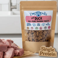 100% Pure Duck Training Treats for Dogs