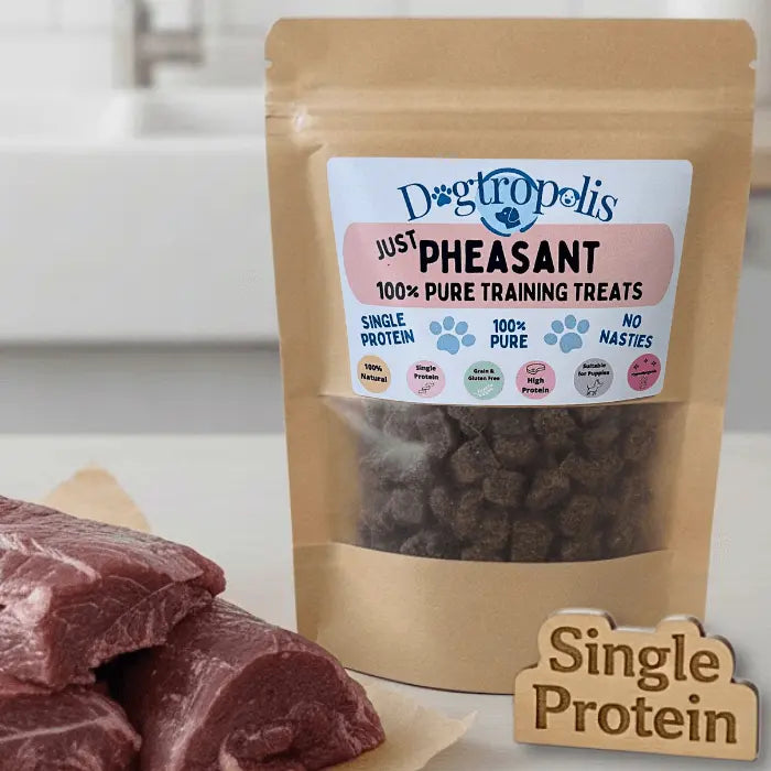 100% Pure Pheasant Training Treats for Dogs