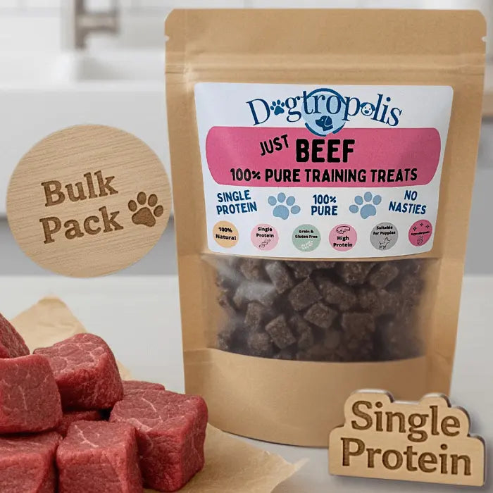 Dogtropolis Pure Beef Training Treats Bulk Pack