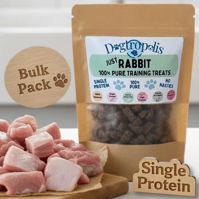 Dogtropolis Pure Rabbit Training Treats Bulk Pack