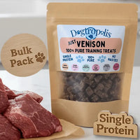Dogtropolis Pure Venison Training Treats Bulk Pack
