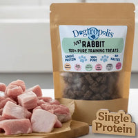 100% Pure Rabbit Training Treats for Dogs