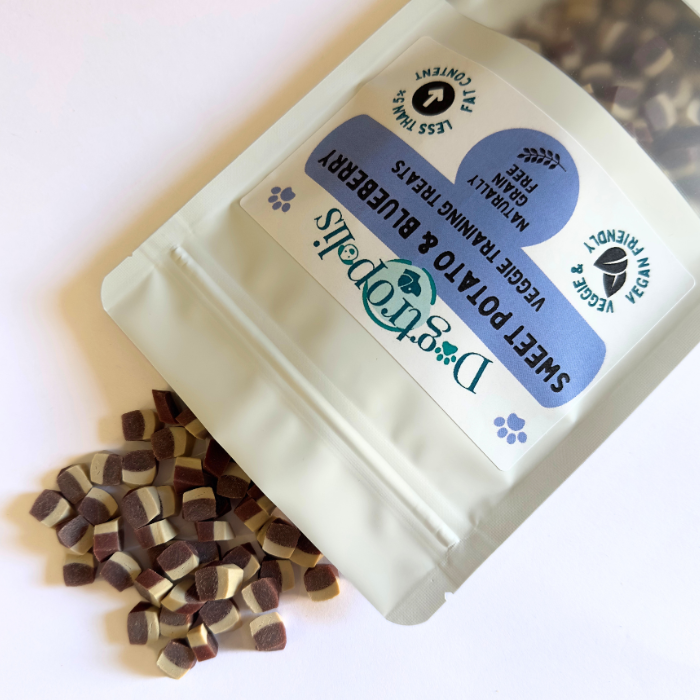 Sweet Potato & Blueberry Training Treats for Dogs