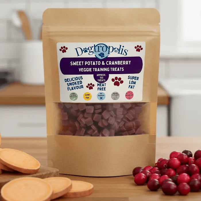 Dogtropolis Sweet Potato & Cranberry Training Treats