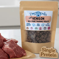 100% Pure Venison Training Treats for Dogs