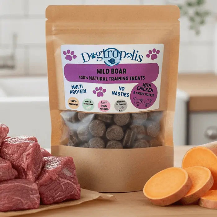 Dogtropolis Wild Boar Training Treats for Dogs