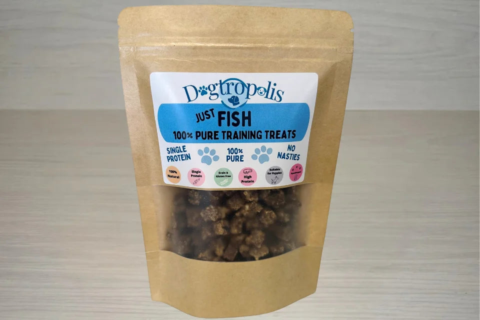 100% Pure Fish Training Treats from Dogtropolis