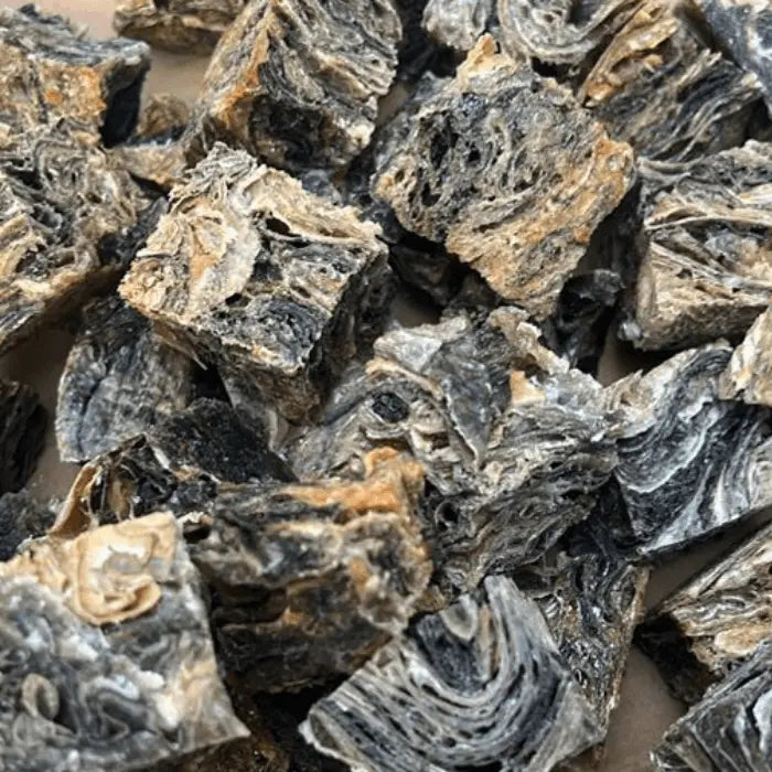 White Fish Skin Cubes