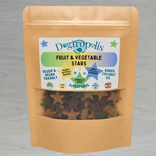 Fruit & Vegetable Star Treats for Dogs