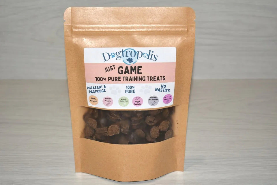 100% Pure Just Game Training Treats for Dogs