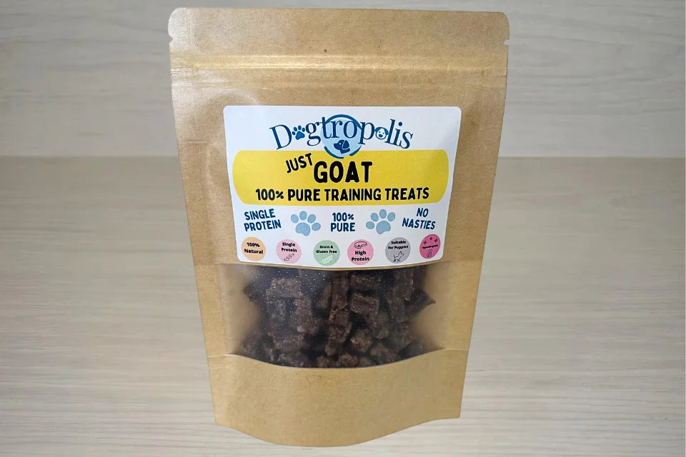 100% Pure Goat Training Treats from Dogtropolis